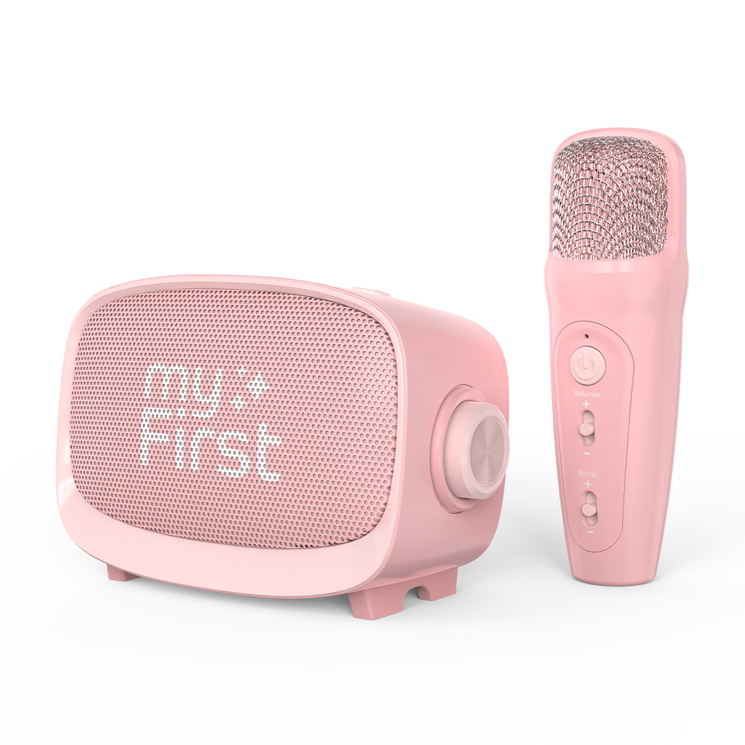myFirst Voice 2 マイファーストボイス2 カラオケセット|変声機機能|ワイヤレス|超軽量|音楽鑑賞用