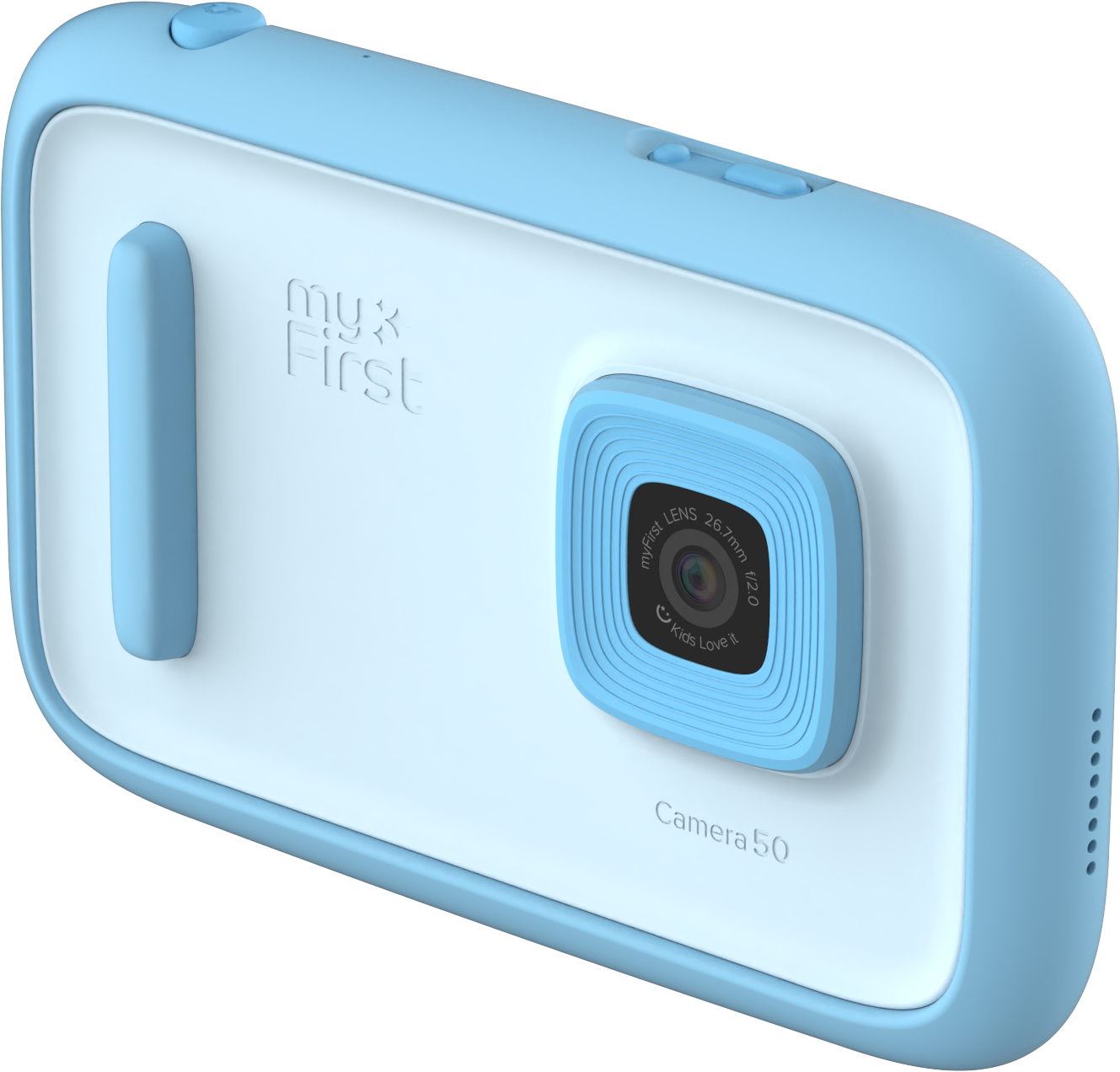 新発売【myFirst Camera 50】キッズカメラ 最先端AIを搭載/ビデオ日記/1600/2000万画素 ダブルカメラ 3.97"画面 写真/動画撮影 16GB/最大128GB