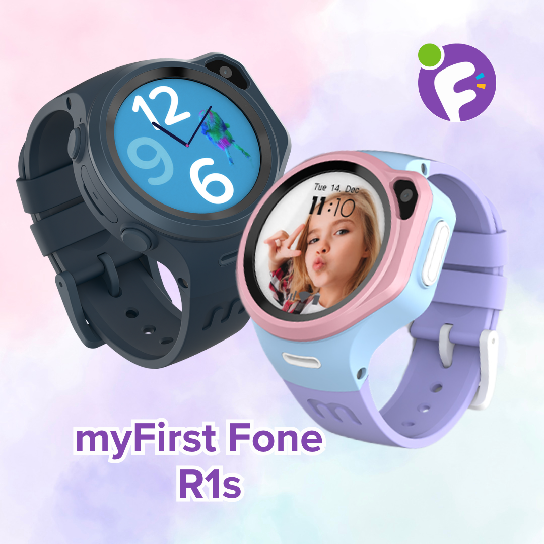 myFirst Fone R1s マイファーストフォンアールワンエス (Nano SIM付属モデル)/双方向通話(ビデオ・音声)/リアルタイムGPS機能/カメラ/SNS機能