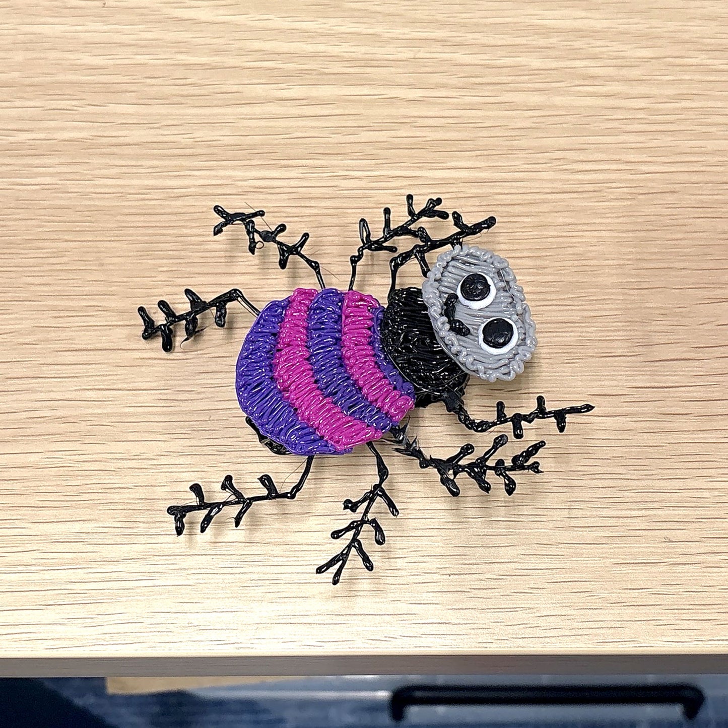 myFirst 3dPen Make マイファースト3Dペン メーク で作ったスパイダー