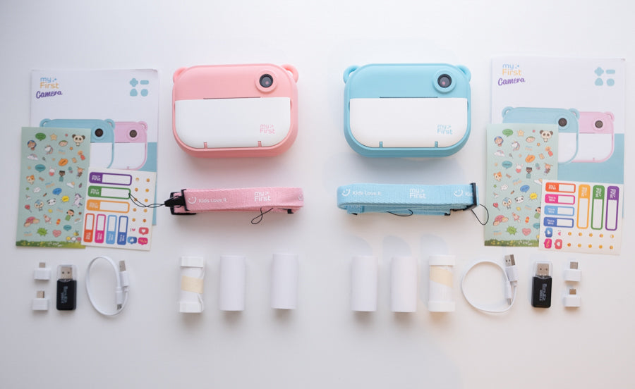 myFirst Camera Insta II マイファーストカメラインスタII インクレス印刷・デュアルレンズ・1200万画素・10秒印刷 | Oaxis Japan.