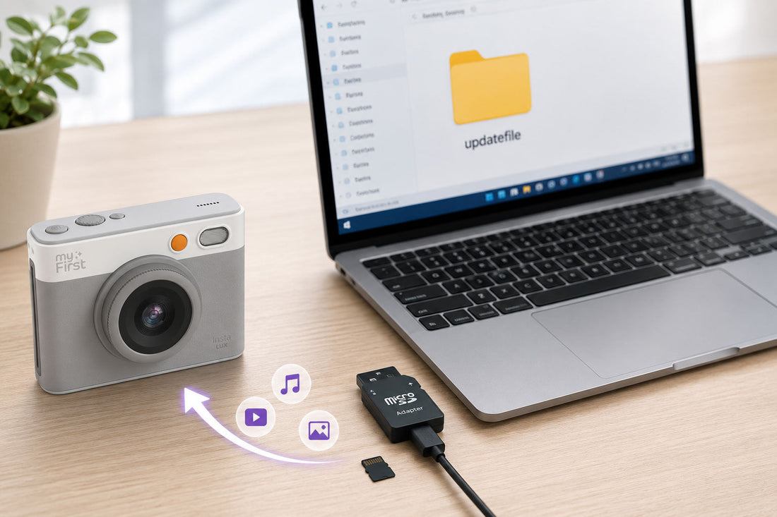 myFirst Insta Lux のファームウェアをアップデートする方法