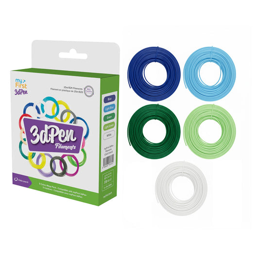 myFirst 3dPen Make 用フィラメント - 寒色系
