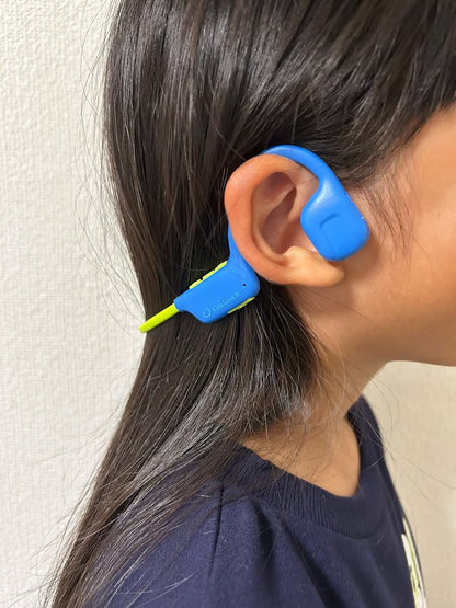 myFirst Headphones Airwaves エア伝導キッズイヤホン IPX5耐水/最大18時間再生/音量制限/超軽量/人間工学