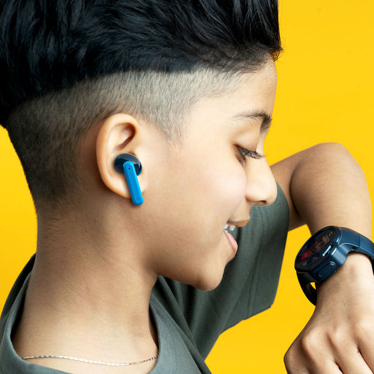 【安心設計】myFirst CareBuds｜85dB音量制限＆IPX4防水キッズイヤホン