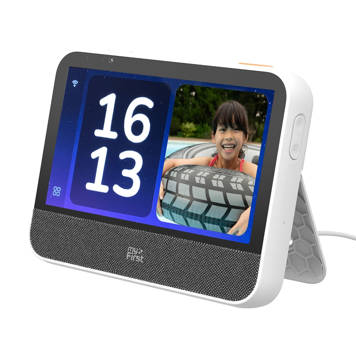 myFirst Frame Clario｜家族とつながるスマートフォトフレーム（ビデオ通話・写真共有・7インチ）