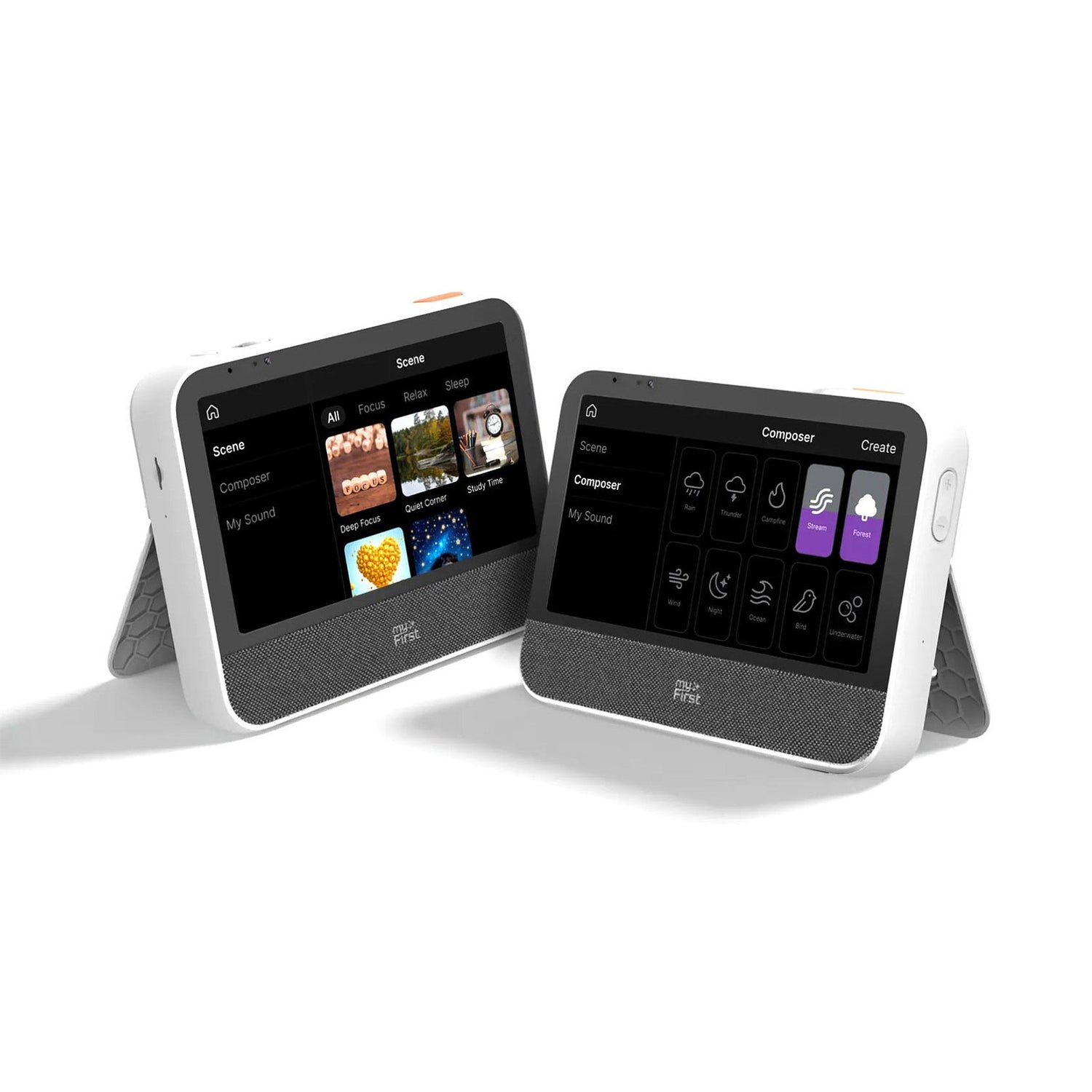 myFirst Frame Clario｜サウンドスケープで気分を整える