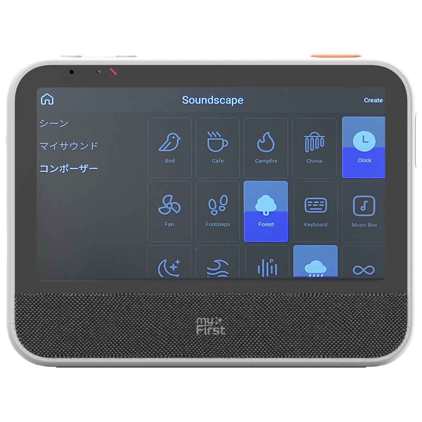 myFirst Frame Clario｜家族とつながるスマートフォトフレーム（ビデオ通話・写真共有・7インチ）
