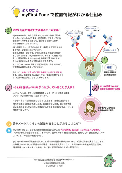 myFirst Fon GPS機能に関するQ&A 002