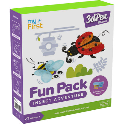 myFirst 3dPen Make Fun Pack 専用PCLフィラメントセット INSECT ADVENTURE