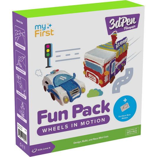 myFirst 3dPen Make Fun Pack 専用PCLフィラメントセット WHEELS IN MOTION