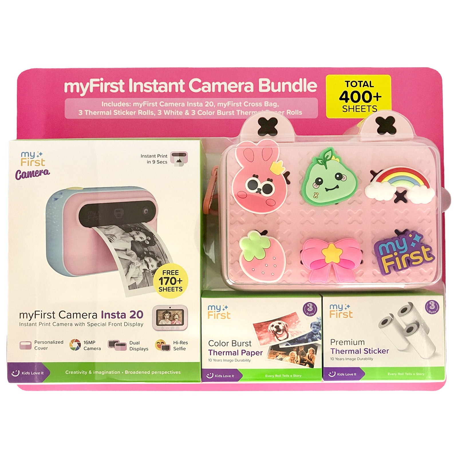 コンパクトデジタルカメラ myFirst Camera Insta Wi 子ども向けプリントカメラ｜myFirst Camera Insta Wi【新品箱潰れ