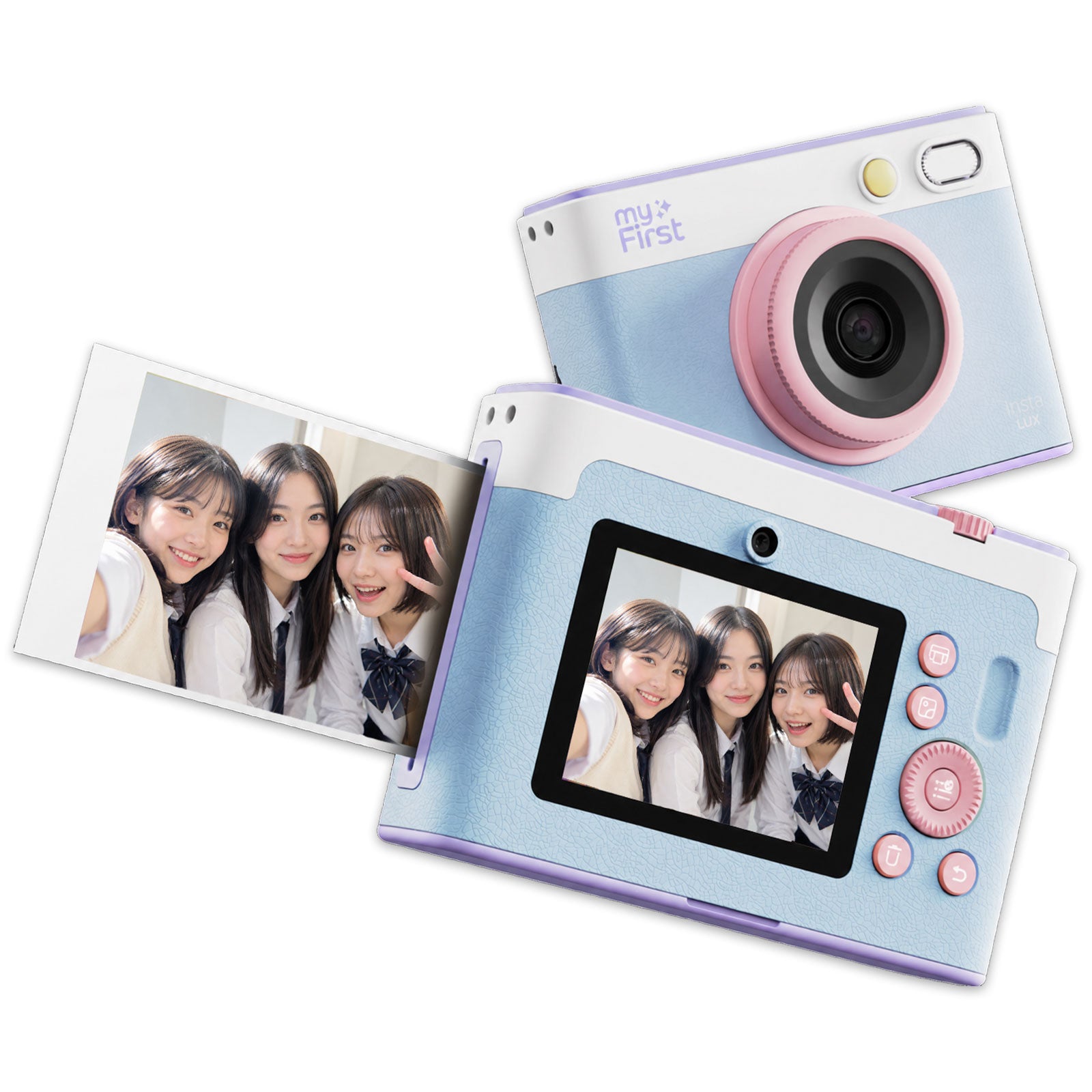 ハイブリッドインスタントカメラ｜myFirst Insta Lux™ 500万画素