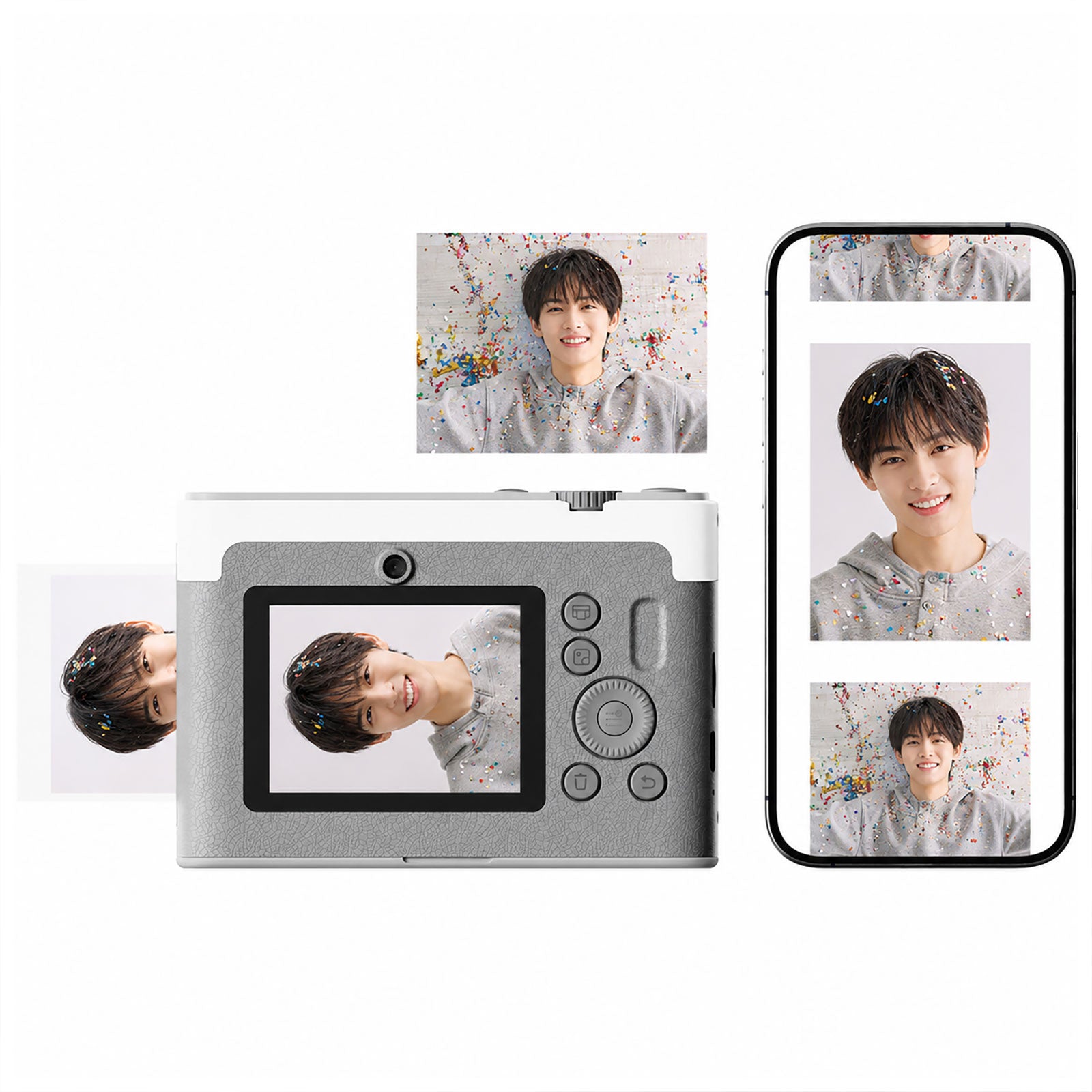ハイブリッドインスタントカメラ｜myFirst Insta Lux™ 500万画素