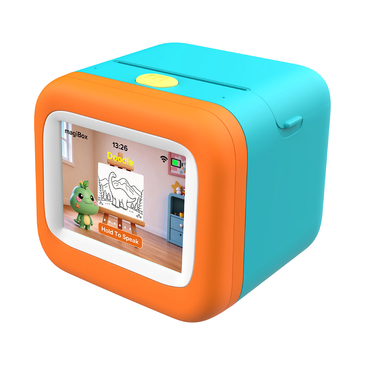 myFirst Insta MagiBox（マジボックス）を使う男の子の使用イメージ