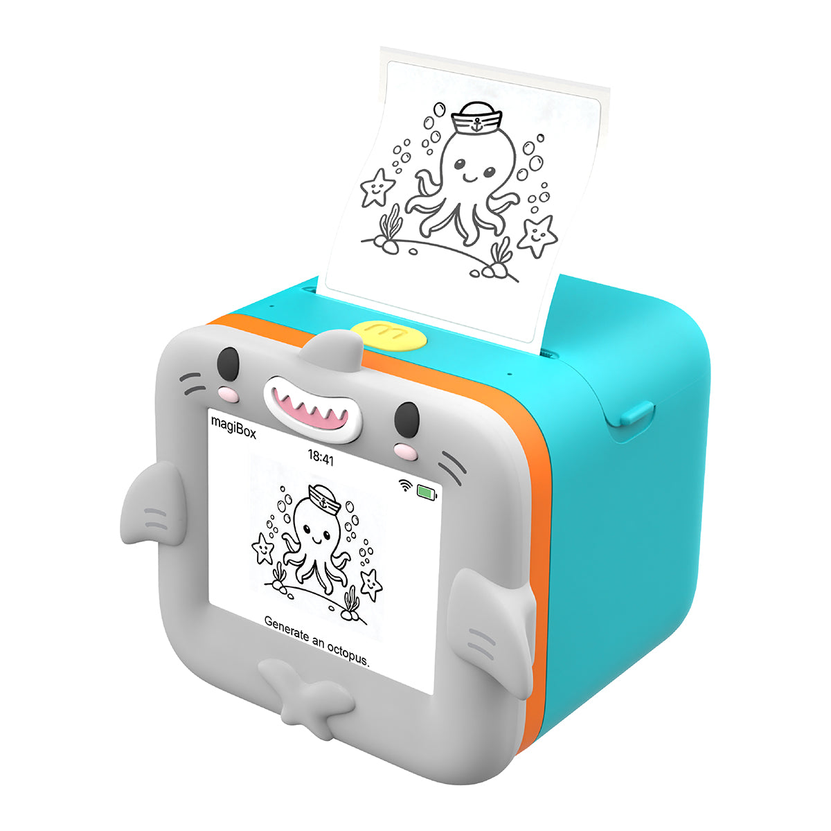 myFirst Insta MagiBox（マジボックス）のシリコンカバー装着イメージ
