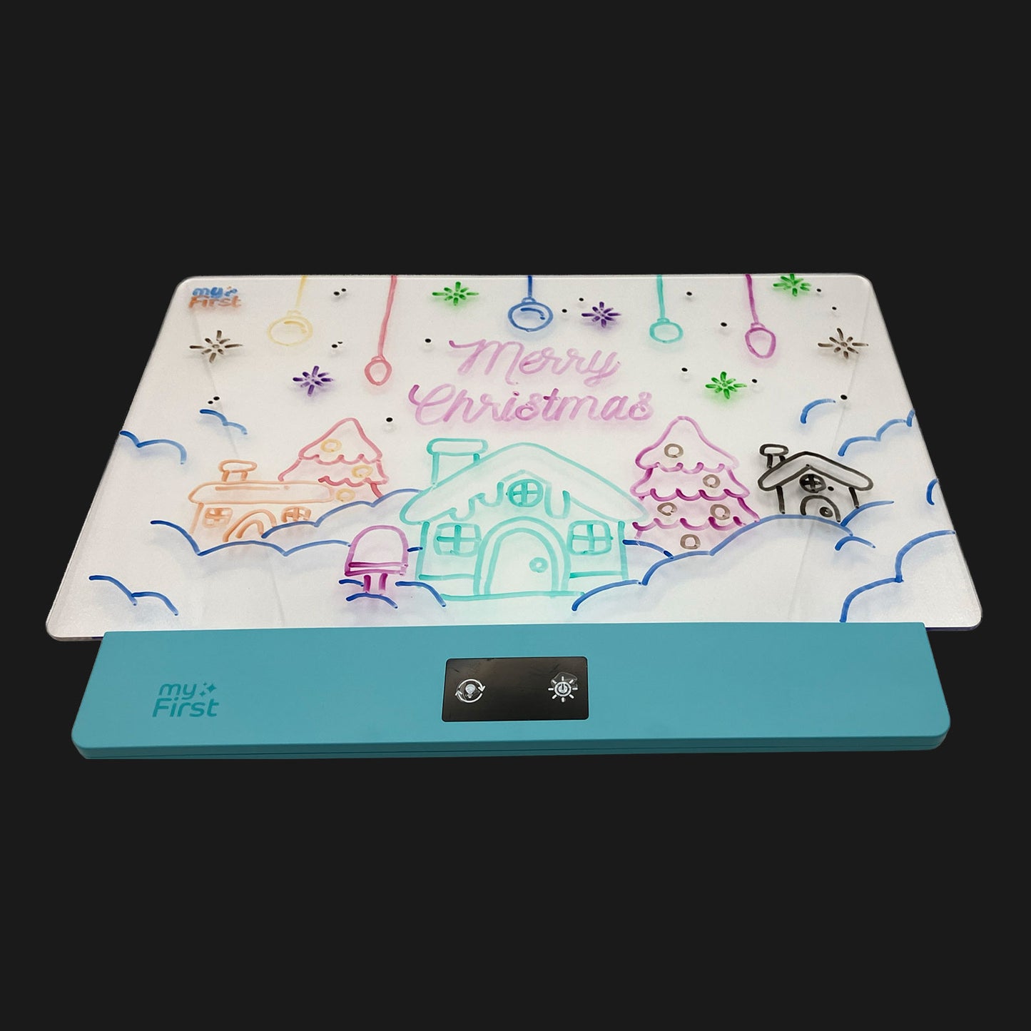 myFirst Sketch Clear 16｜キッズ向け16インチ光るLEDお絵かきボード