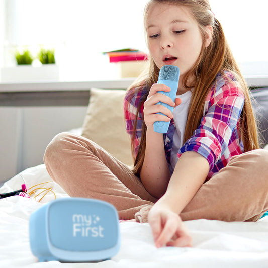 myFirst Voice 2 マイファーストボイス2 カラオケセット｜変声機機能｜ワイヤレス｜超軽量｜音楽鑑賞用